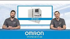OMRON VT-X750 3D CT AXI (Automated X-ray Inspection) Product Demo