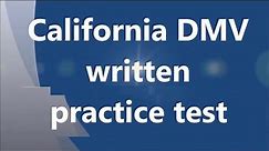 DMV Written Test 2024| Updated| Exclusive Entire Exam
