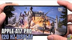 iPhone 15 Pro test game PUBG Mobile | Apple A17 Pro
