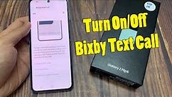 Samsung Galaxy Z Flip 5: How to Turn On/Off Bixby Text Call