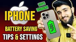 How To Increase Battery Health In IPhone | IPhone Battery 🔋 Saving Tips & Settings