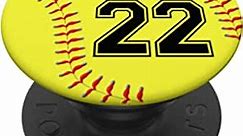 Softball #22 Softball Player Jersey No 22 Phone Grips Gift