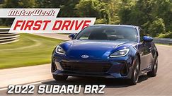 2022 Subaru BRZ | MotorWeek First Drive