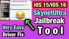 SkynetUltra Jailbreak Tool iOS 15.7.8 TO iOS 16.5 Windows | FREE New Jailbreak Tool iOS 15/16 |