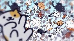 Raining Cats Animated Wallpaper