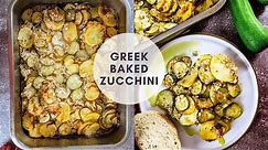 Boureki - Greek Baked Zucchini and Potatoes