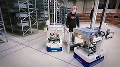 Goods-to-Person (G2P) robots for automated order picking | Brightpick