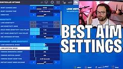 The Best FORTNITE Controller Settings for No Build AND Builds EXPLAINED (Fortnite Settings)