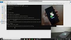 How to unlock Bootloader using cmd