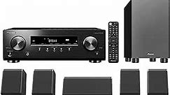 HTP-076 5.1-Channel Home Theater Package, AV Receiver, Subwoofer, and Front, Centre, and Surround Speakers