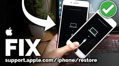 How to Fix support.apple.com/iphone/restore on iOS 14 iPhone 12/11/XR/X/8/7 | iPhone not Turning on