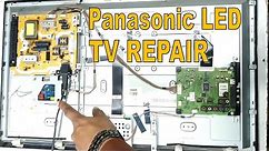 How to Repair Dead Panasonic LED TV || Dead LED TV Repair || LED Backlight Repair