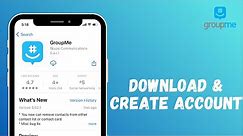 How to Download GroupMe App & Create new Account | iPhone 2021