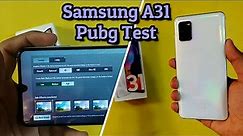 Samsung Galaxy A31 pubg test Full & Gaming Review || The Gaming Review of Galaxy A31!!!