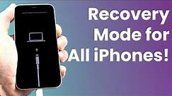 How to Put EVERY iPhone in Recovery Mode - All Models! (iPhone 1 to iPhone 14 Pro Max)