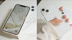 Unboxing iPhone 13 Starlight (White) 2022