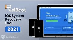 Tenorshare ReiBoot | The Best iOS System Recovery Tool 2021- Fix All iOS Issues with NO DATA LOSS