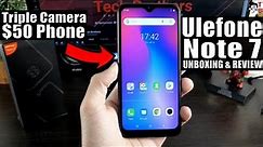 Ulefone Note 7 REVIEW & Unboxing: The Best Phone Under $50!