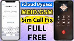 How to iCloud Bypass, GSM/MEID with Signal Sim Call Fix in Full Free | Notification/iCloud Sign Fix