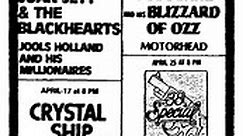 Apr 17, 1981: Crystal Ship at Capitol Theatre Passaic, New Jersey, United States | Concert Archives