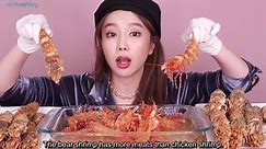 Dokdo Shrimp Alive, Brown Shrimp ASMR Eatingsound Ssoyoung