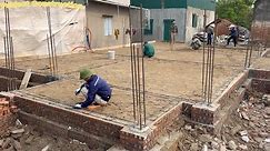Construction Steps To Build Walls And Pour Concrete Foundation Bracing And Complete Foundation