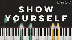 Show Yourself - Idina Menzel x Rachel Wood (Frozen 2) | EASY Piano Tutorial