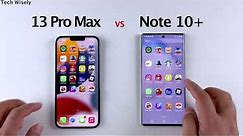 iPhone 13 Pro Max vs Note 10+ | SPEED TEST