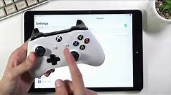 How to Connect Gamepad to iPad 9th Gen | Pair Xbox Controller with iPad 2021