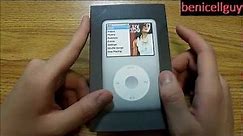 iPod Classic 80 GB Unboxing