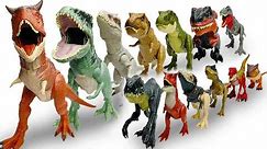 The BEST Biggest To Smallest Dinosaur Lineups | Carnotaurus Toro, Giganotosaurus, I-Rex & More!