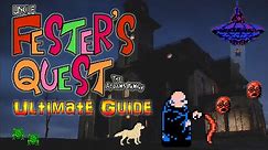 #FestersQuest Uncle Fester's Quest NES - ULTIMATE GUIDE - ALL Bosses, ALL Items, No Glitches Needed!