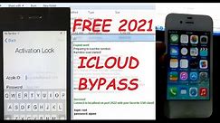 How to Unlock iCloud | iPhone 4/4s Apple ID bypass New method 2021 | iphone 4 icloud bypass unlock