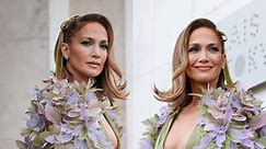 J.Lo serves forest queen at Paris Couture Week, and no crumbs were left