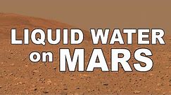 What Makes Liquid Water on Mars Possible?