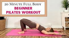 20 Minute Full Body Pilates Workout For Beginners - No Equipment!