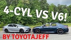 Comparing 2021 Camry XSE 4-cyl vs V6: I Compare So You Can Decide!