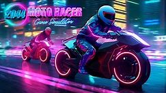 Moto Racer 2044 Game Simulator - Nintendo Switch Gameplay