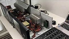 SHARP SX-8800H(GY) vs. SHARP SM-7700H(BK) Amplifier - playing open - inner view