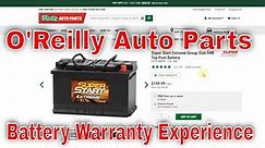 O'Reilly Auto Parts Battery Warranty Experience - How Does it Work?