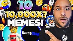 🔥TOP 10 "NEW"MEMES! THAT CAN MAKE YOU $1M - $10M? INSTANT MILLIONAIRE! IF YOU BUY NOW!! (URGENT!)