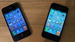 iPhone 4 vs iPhone 4s on iOS 5 in 2024!