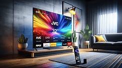 📺 JVC 32-Inch 720p HD LED Roku Smart TV with Voice Control App | Airplay | Screen Casting Review 📺