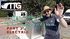 3 way camper fridges and how to repair them. Part 2 Electric