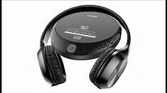 Coby Portable CD Player with Headphones