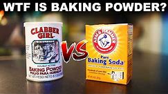 What is baking powder, and how is it different from baking soda?