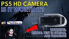 PS5 HD Camera - Is it WORTH IT? Unboxing, Review, Actual Stream Usage