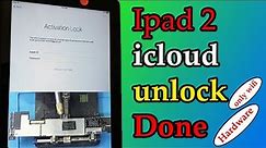 iPad 2 iCloud Activation Lock bypass A1395 icloud remove hardware