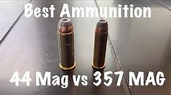 Best Ammo : 357 Mag vs 44 Mag : Battle For Number One!