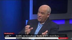 SABC to broadcast 16 Rugby World Cup 2023 matches